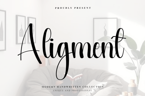 Aligment: A Script Font That Elevates Brand Identity