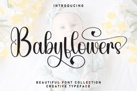 Babyflowers Font: A Charming Script for Crafters