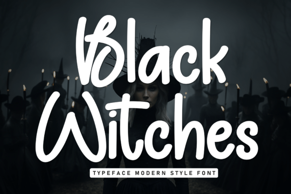 Black Witches Font: A Spooky Script for Bold Brands