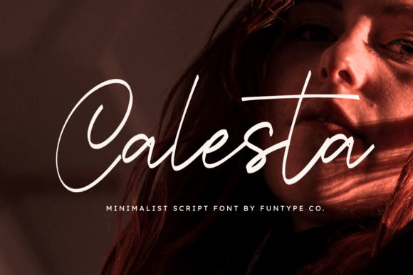 Calesta: The Elegant Script Font for Crafters