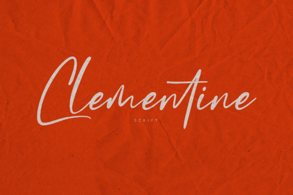 Clementine: A Handwritten Typeface for Editorial Warmth