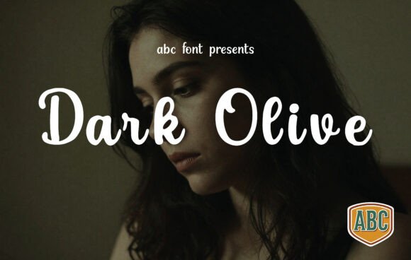 Dark Olive: A Bold Script Font for Modern Web Design