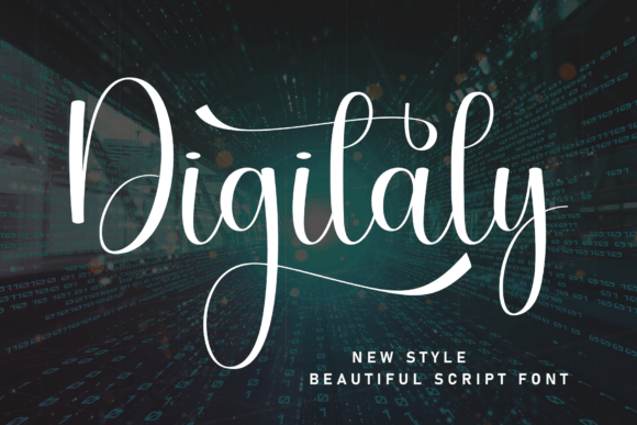 Digitaly: A Handwritten Font for Social Campaigns