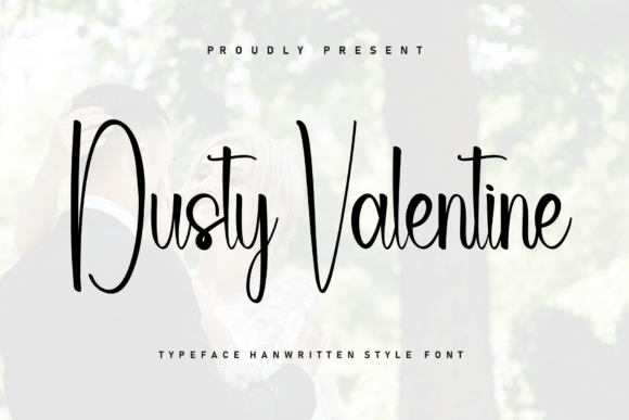 Dusty Valentine: A Handwritten Font for Modern Web Design