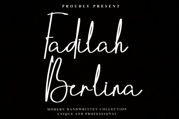 Fadilah Berlina Font: Elevate Your Brand Identity