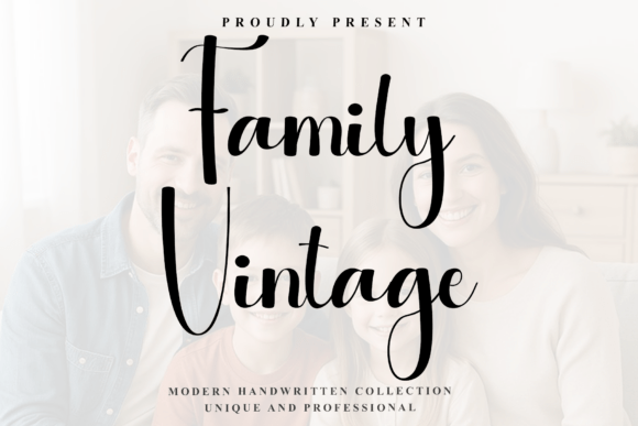 Family Vintage: A Handwritten Font Review for Branding