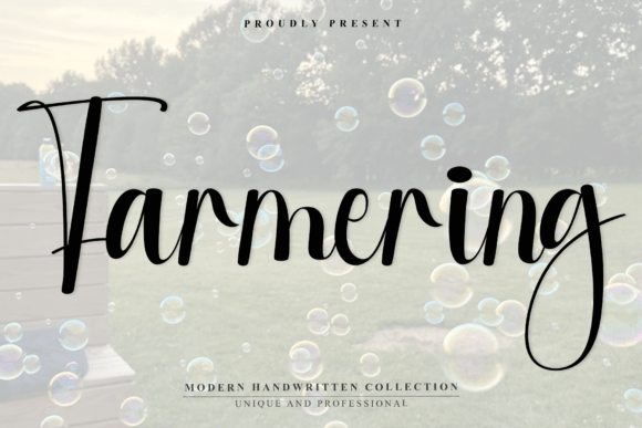 Farmering: A Script Font for Polished Branding