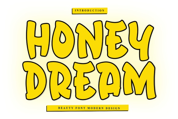 Honey Dream: A Script Font for Warm Branding