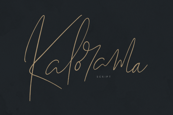 Kalorama Font: Elevating Web Design with Elegant Script