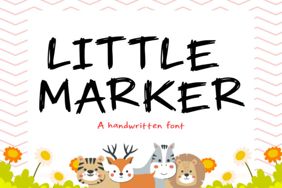 Little Marker: A Handmade Typeface for Creative Branding