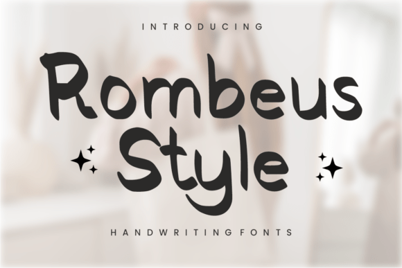 Rombeus Style: A Sharp Display Font for Modern Campaigns