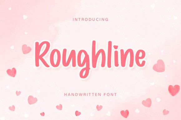 Roughline: A Soulful Handwritten Font for Authentic Brands