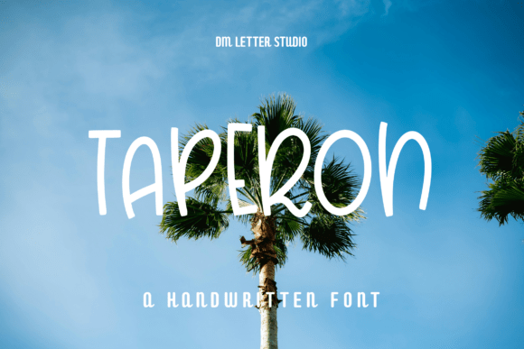 Taperon: A Modern Handwriting Typeface for Branding