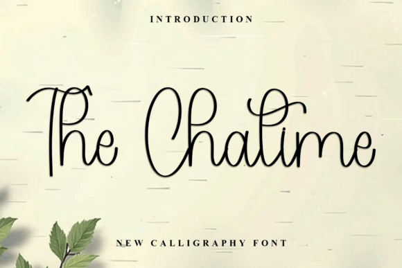 The Chatime Typeface: A Festive Font for Holiday Campaigns