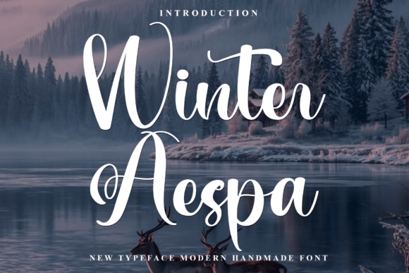 Winter Aespa: The Creative Font for Clear Campaigns